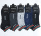 SKS072-GCI CLASSIC ICONIC STRIPE PACK OF 5 ANKLE SOCKS