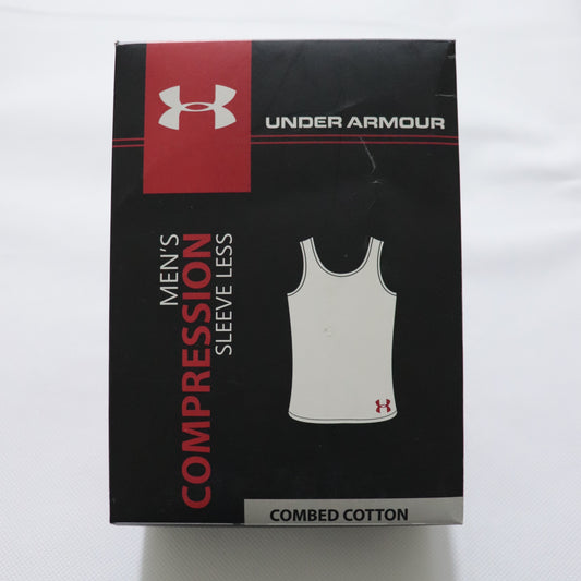 UNARM PACK OF 3 COMBED COTTON STRETCH UNDERSHIRTS (VEST)